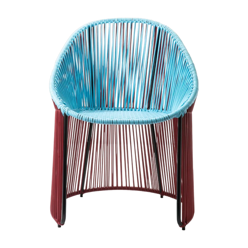 Chaise en acier violette et bleu Cartagenas - Ames