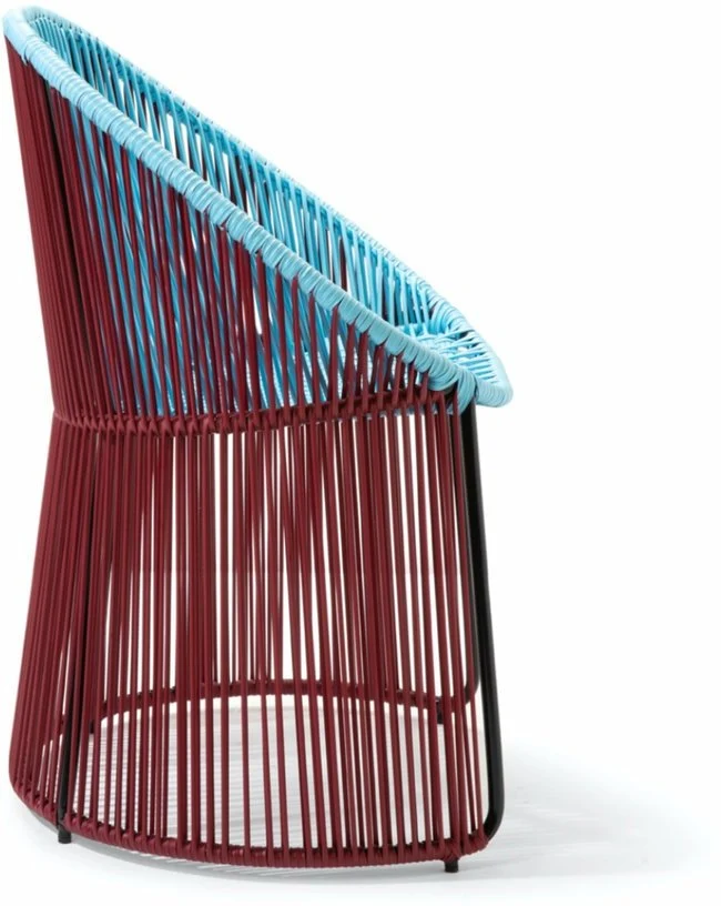 Chaise en acier violette et bleu Cartagenas - Ames