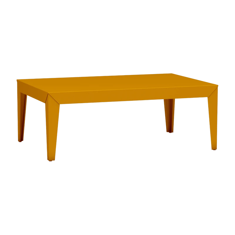 Table basse rectangulaire safran Zef - Matière Grise