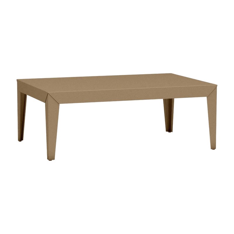 Table basse rectangulaire sable Zef - Matière Grise