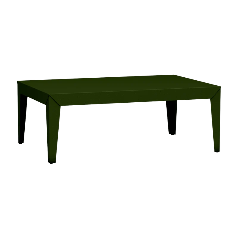 Table basse rectangulaire kaki Zef - Matière Grise