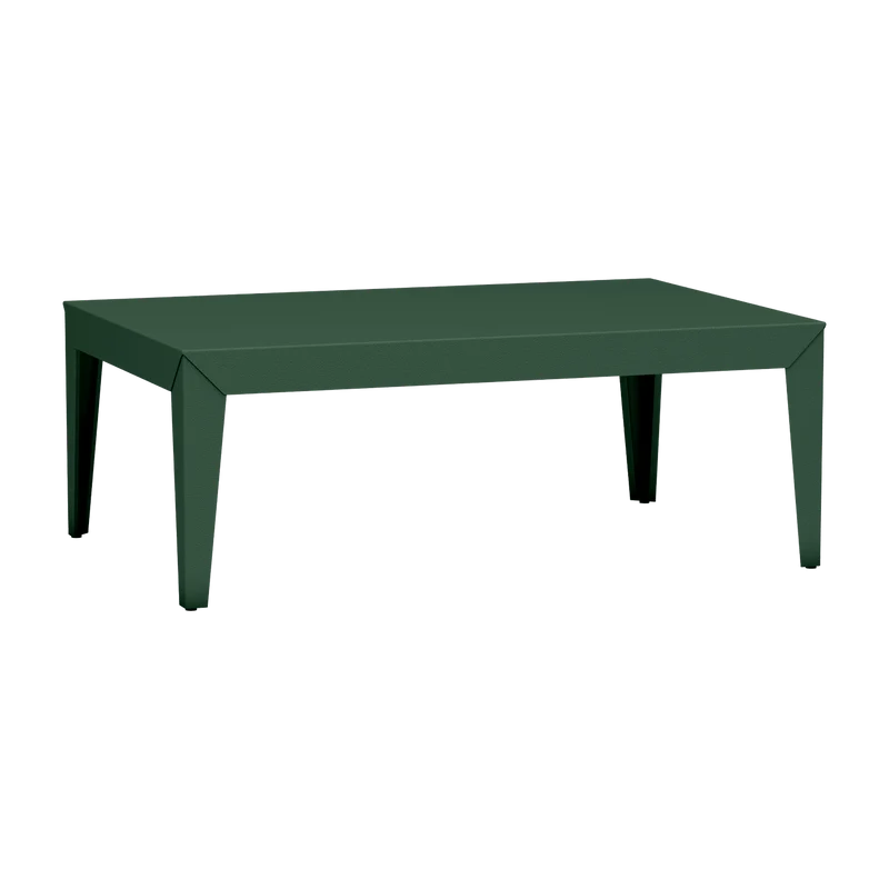 Table basse rectangulaire olive Zef - Matière Grise