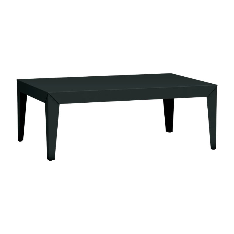 Table basse rectangulaire anthracite Zef - Matière Grise