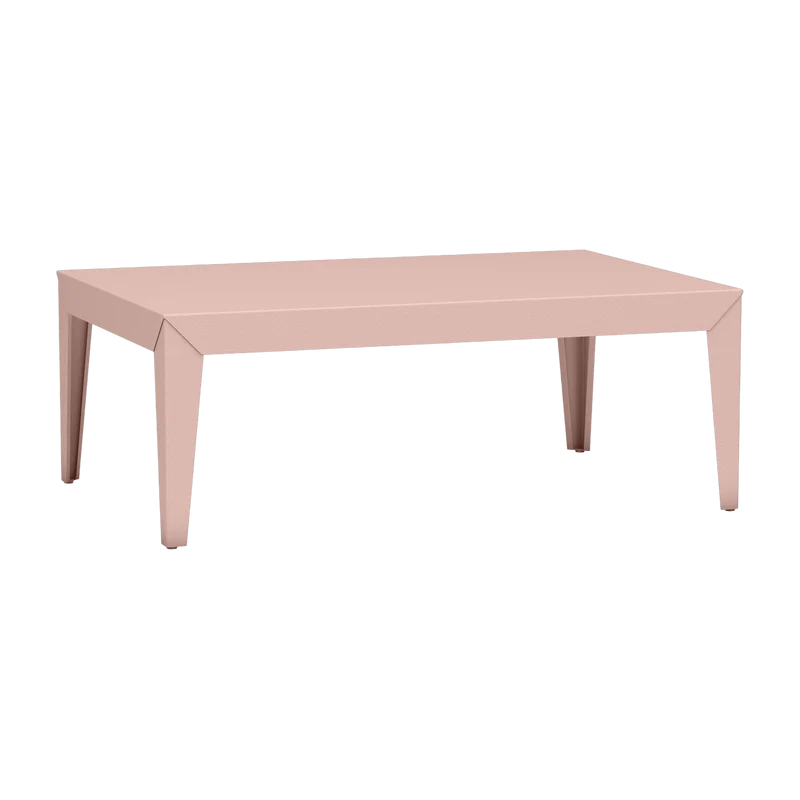 Table basse rectangulaire baby pink Zef - Matière Grise