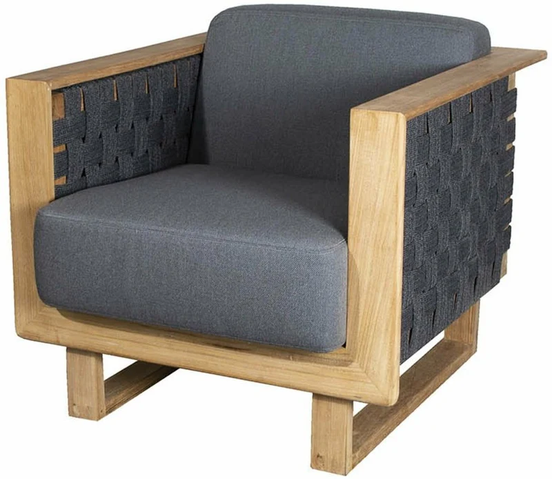 Fauteuil en teck Angle - Cane-Line