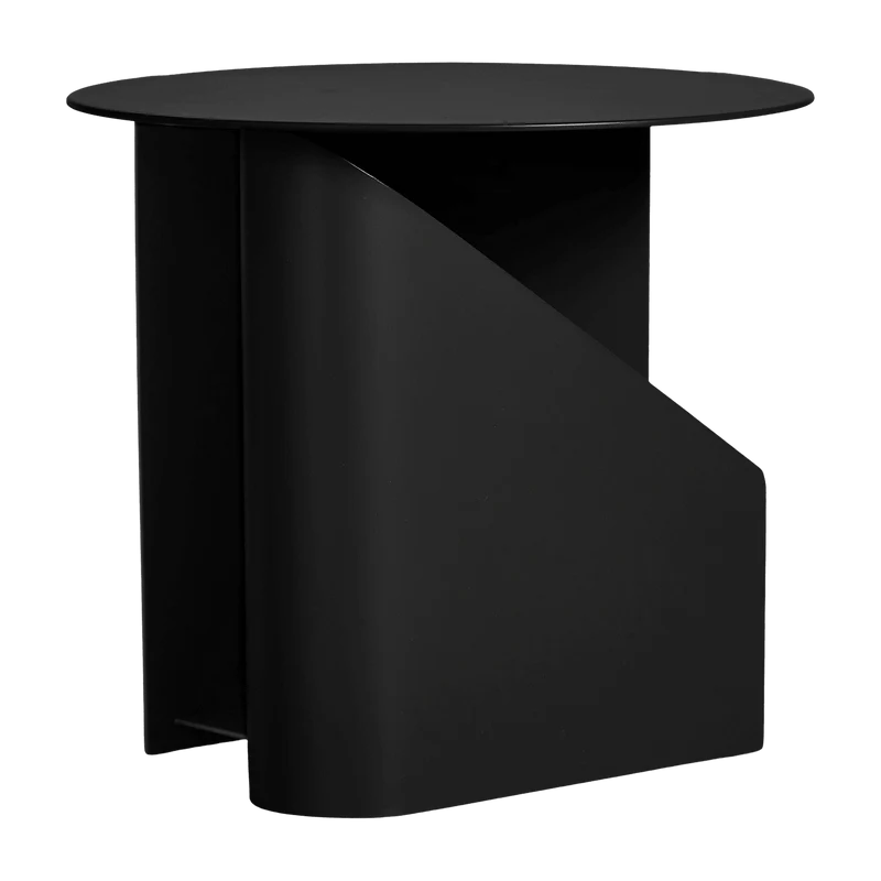 Table d'appoint en métal noir 36x40cm Sentrum - Woud