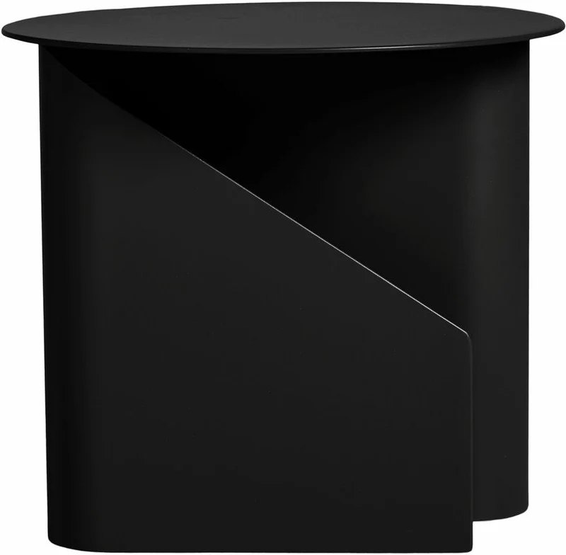 Table d'appoint en métal noir 36x40cm Sentrum - Woud
