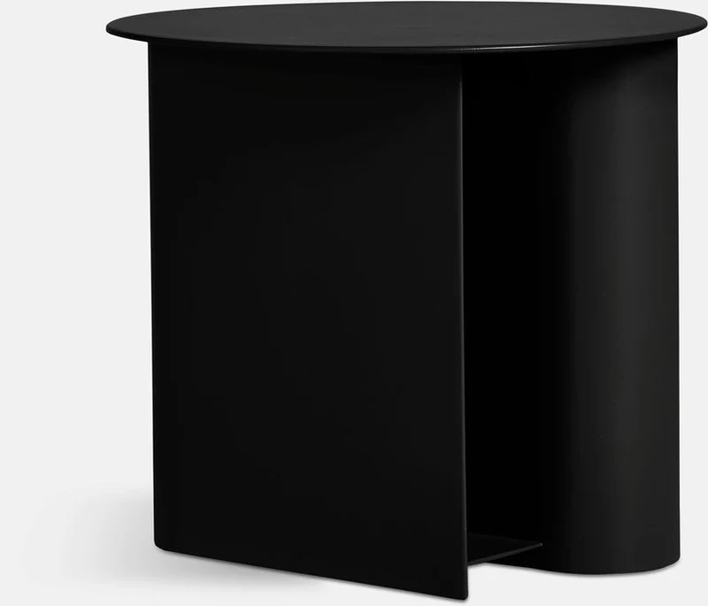Table d'appoint en métal noir 36x40cm Sentrum - Woud