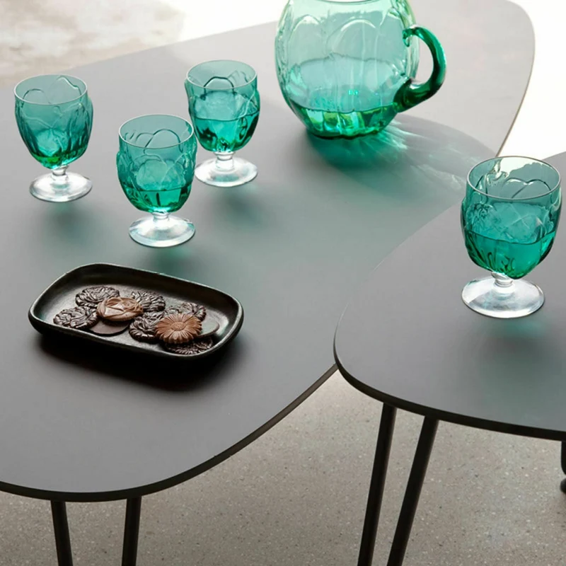 Table basse d'extérieur en métal noir Rozy - Vincent Sheppard