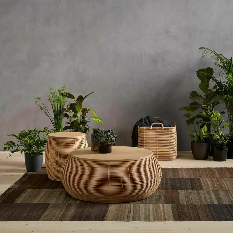Table d'appoint en rotin Vivi - Vincent Sheppard