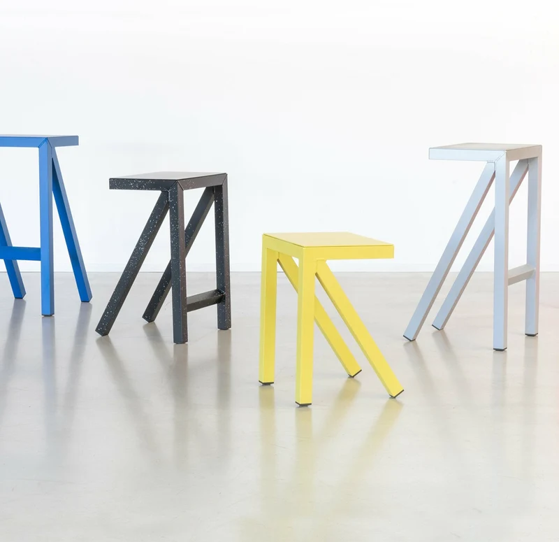 Tabouret haut jaune Bureaurama - Magis