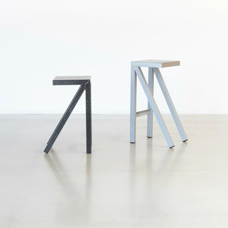 Tabouret haut gris Bureaurama - Magis