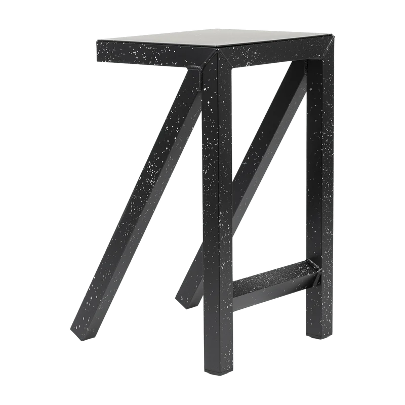 Tabouret noir moucheté Bureaurama - Magis