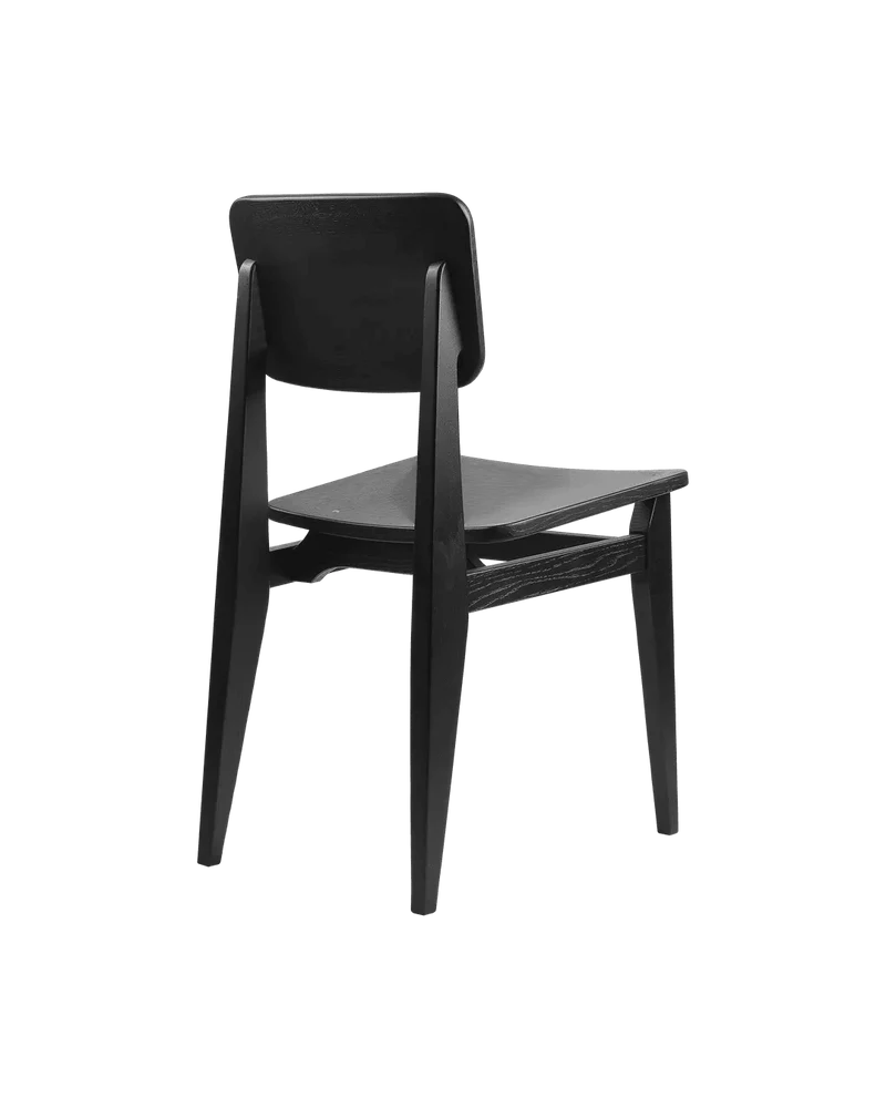 Chaise en placage de chêne noir 16,2x31,1x20,9cm C-Chair - Gubi