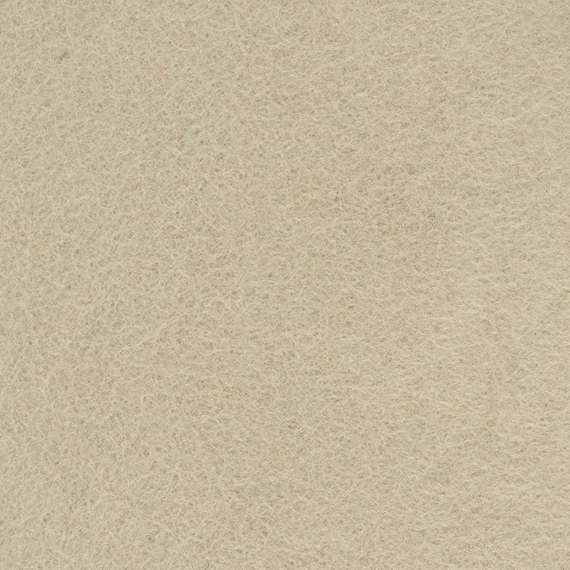 Pouf rond en laine vert-beige S Lutz - myfelt