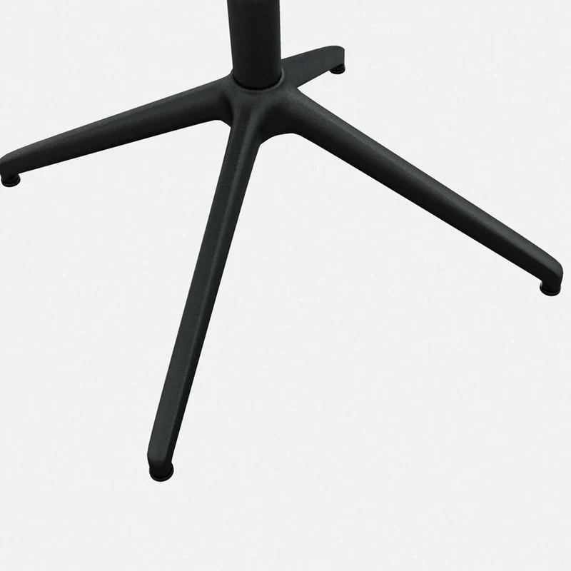 Fauteuil Graphite et piètement noir Kendo - Hem