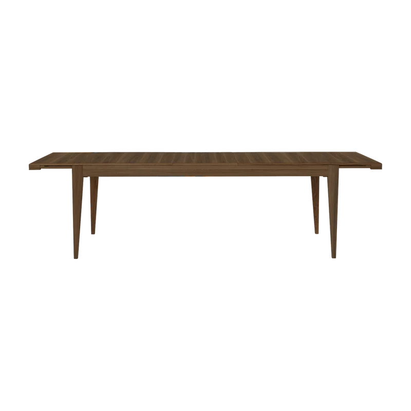Table à manger rectangulaire en noyer extensible S-Table - Gubi