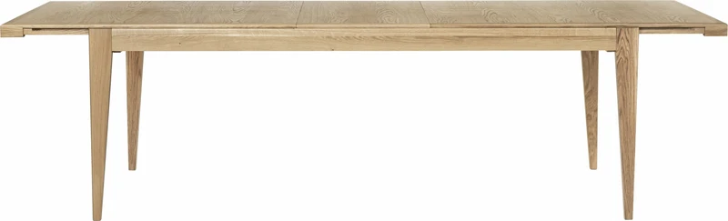 Table à manger rectangulaire en chêne extensible S-Table - Gubi
