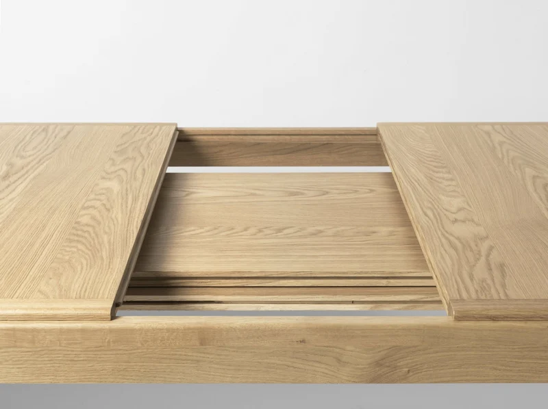 Table à manger rectangulaire en chêne extensible S-Table - Gubi