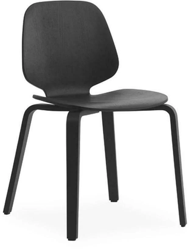 Chaise noire en frêne My Chair noir - Normann Copenhagen