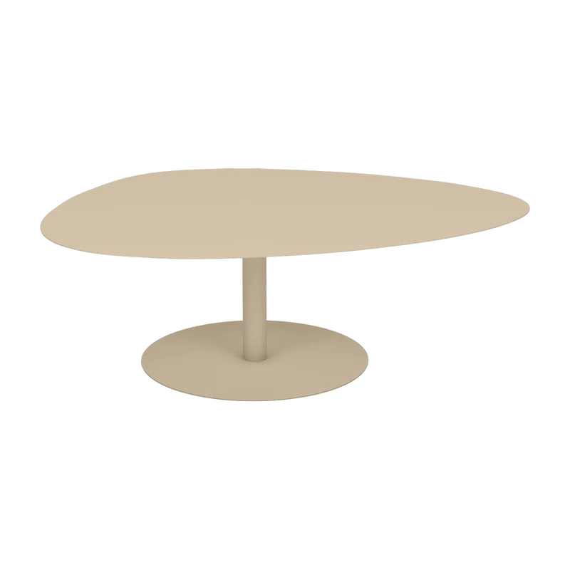 Table basse XL crème 39 cm Galet - Matière Grise