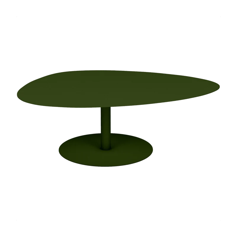 Table basse XL kaki 80 cm Galet - Matière Grise