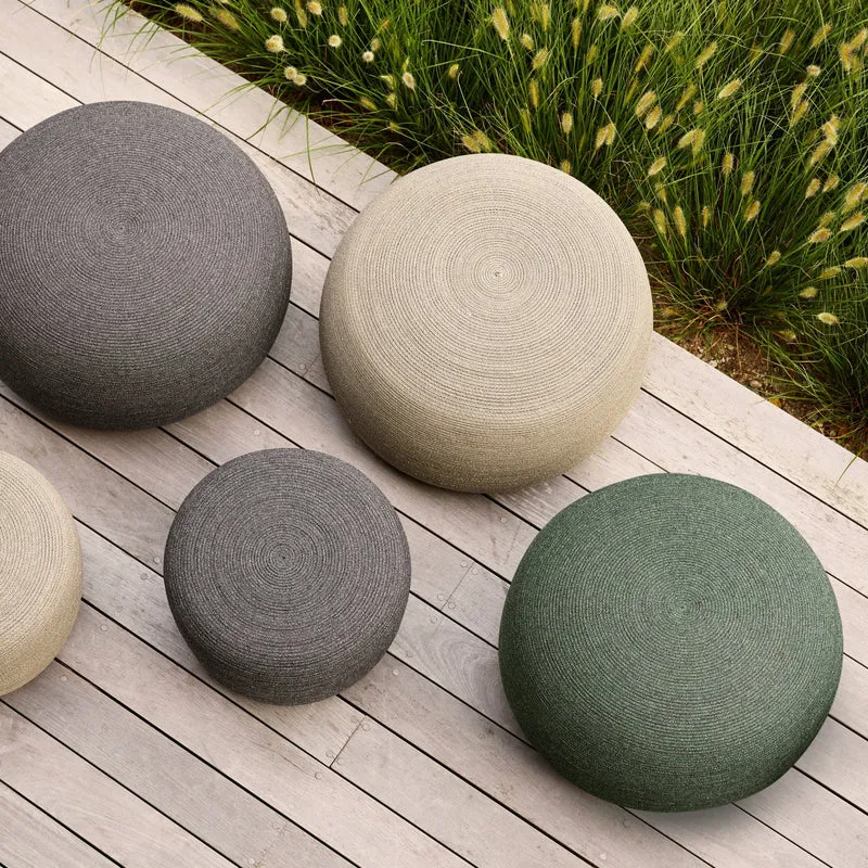 Pouf vert 43 cm Circle - Cane-Line