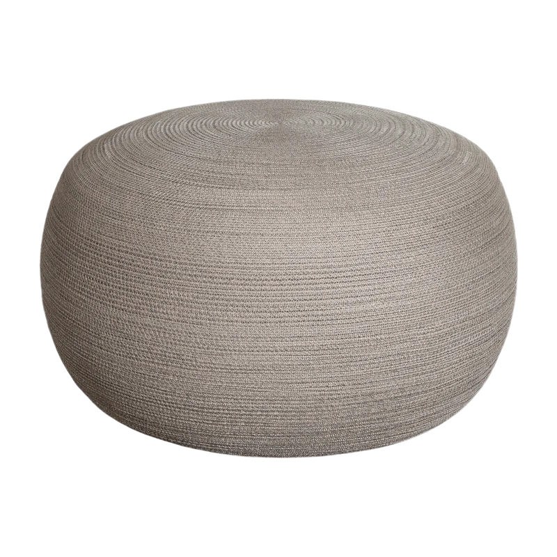 Pouf taupe 43 cm Circle - Cane-Line