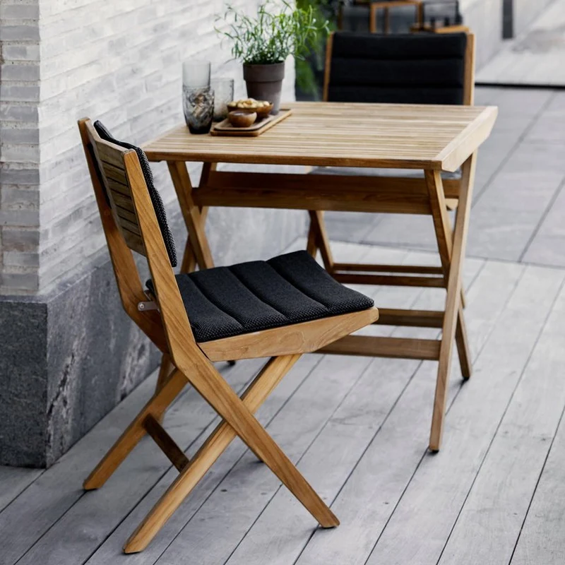 Chaise pliable en teck Flip - Cane-Line