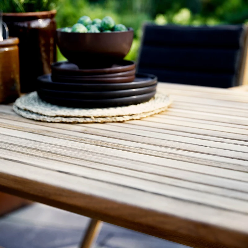 Table de jardin en teck Flip - Cane-Line