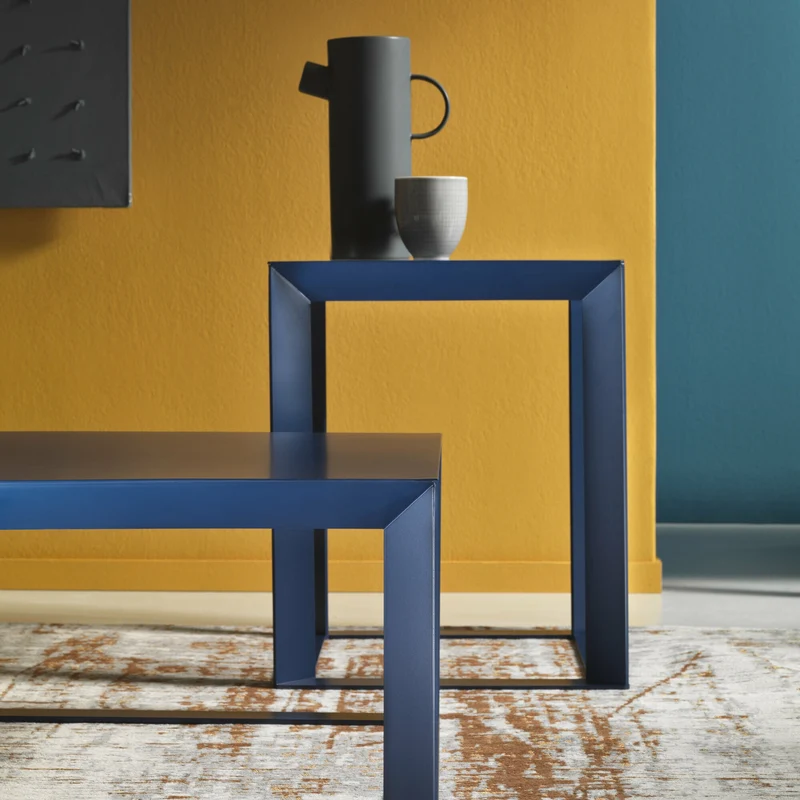 Table d'appoint bleue Frame 40 - Meme Design