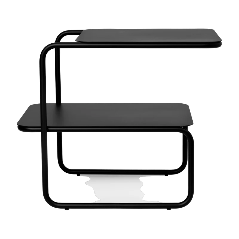 Table d'appoint noire Level - Ferm Living