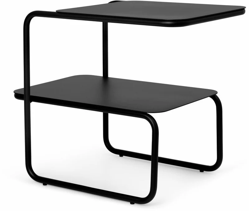 Table d'appoint noire Level - Ferm Living