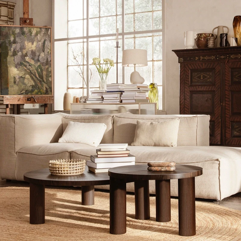 Table basse en chêne 65cm Star Post - Ferm living