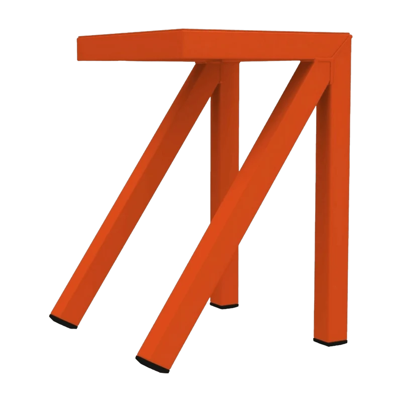 Tabouret bas orange Bureaurama - Magis