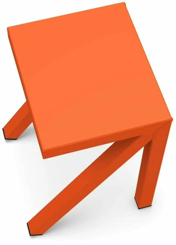 Tabouret bas orange Bureaurama - Magis