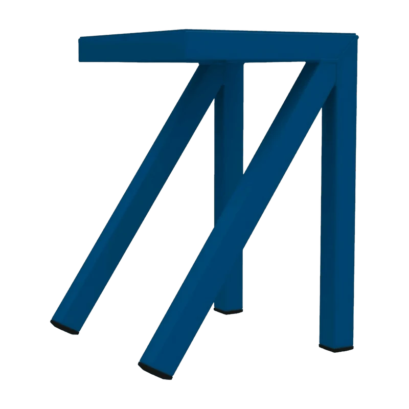 Tabouret bas bleu Bureaurama - Magis