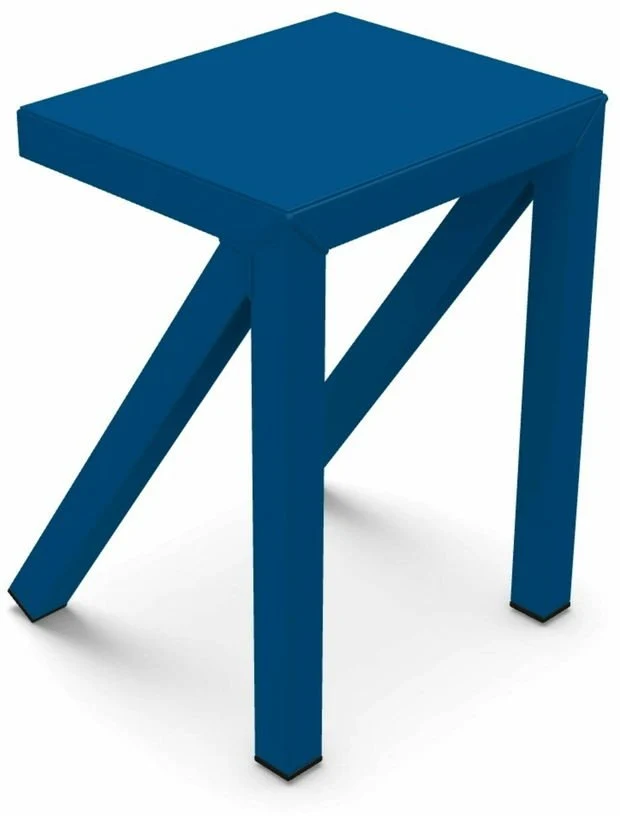 Tabouret bas bleu Bureaurama - Magis