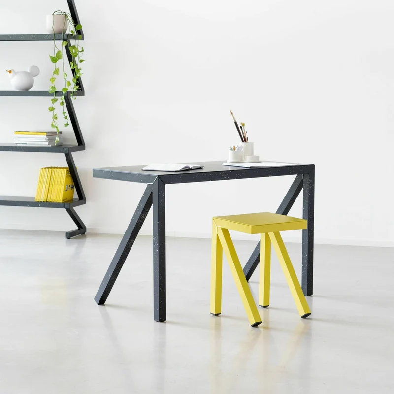 Tabouret bas gris Bureaurama - Magis