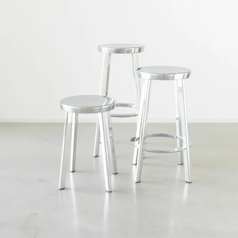 Tabouret de bar en aluminium 76 cm Deja-vu - Magis