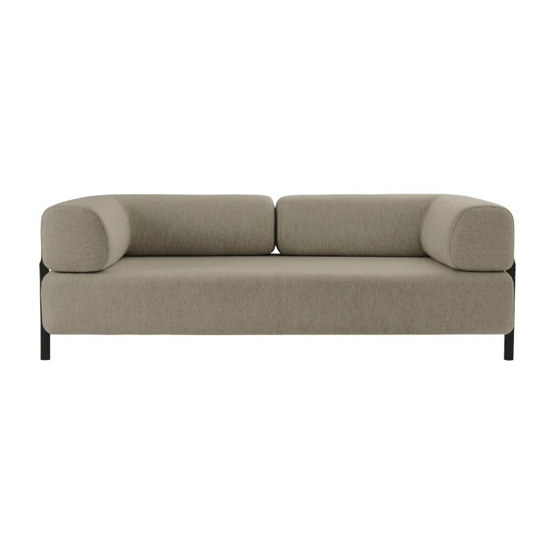 Canapé modulable avec accoudoirs beige Palo - Hem