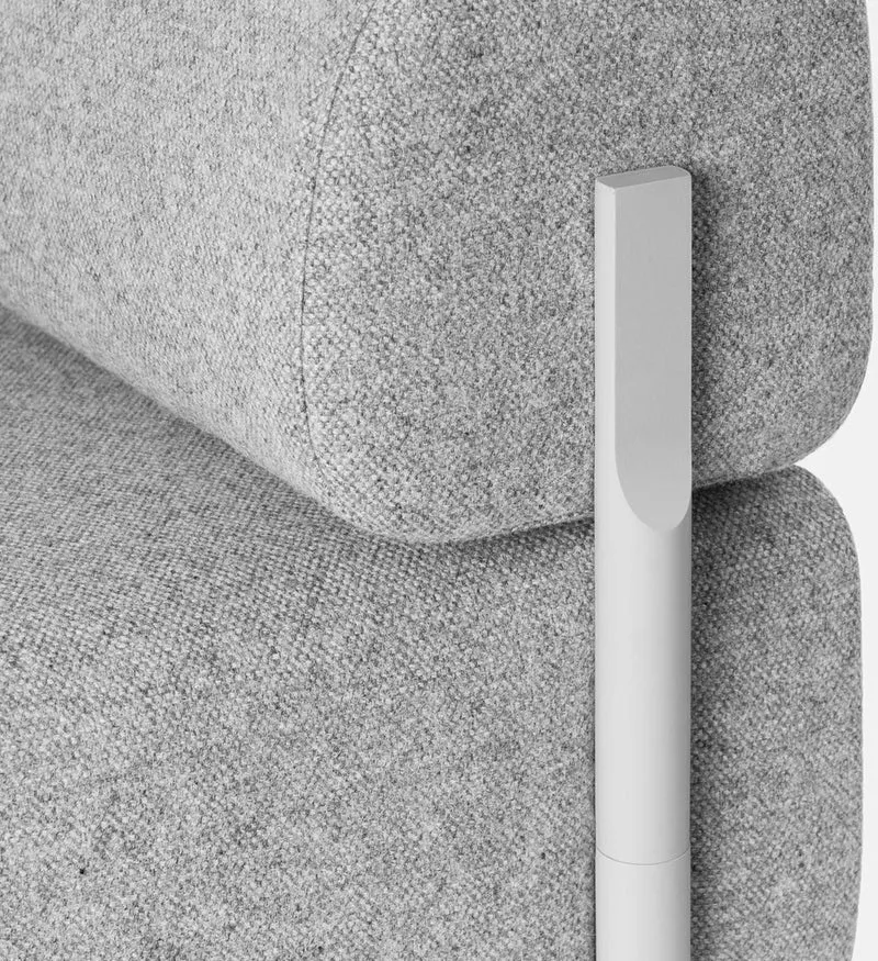 Canapé modulable avec accoudoirs gris Palo - Hem