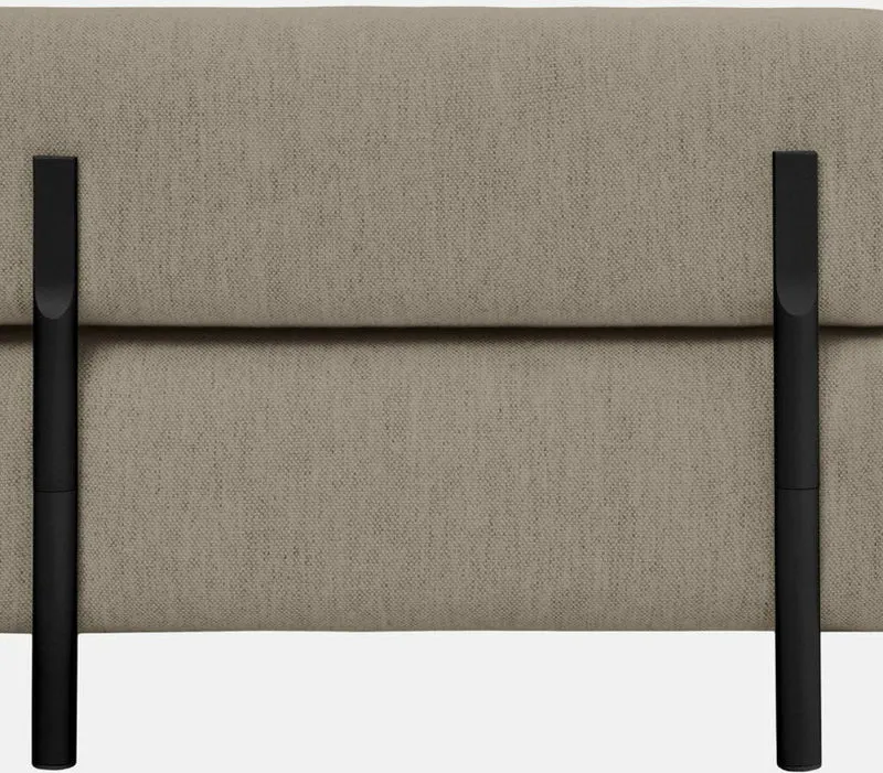 Canapé d'angle gauche modulable beige Palo - Hem