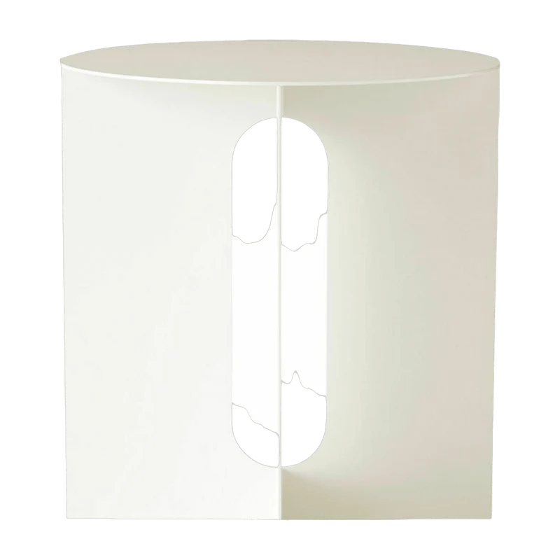 Table d'appoint blanche Androgyne - Audo
