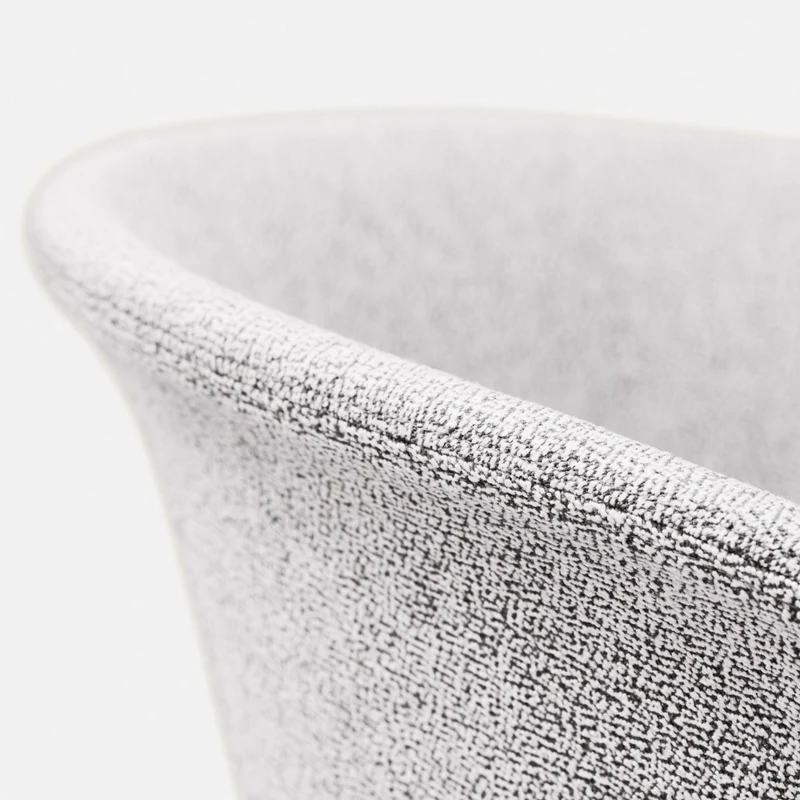 Fauteuil Porcelain et piètement noir Kendo - Hem