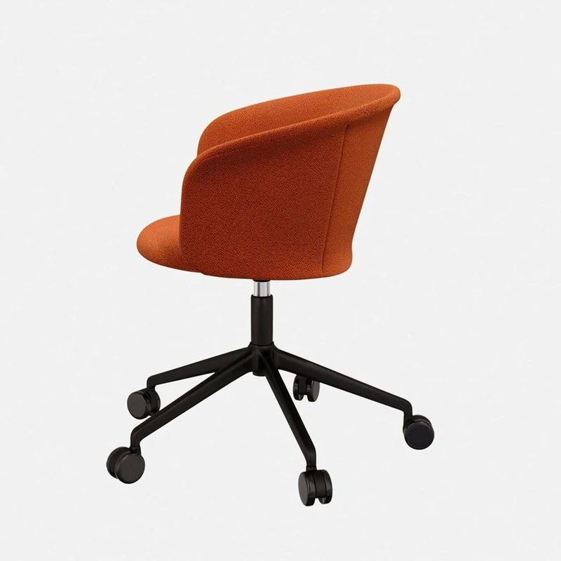Fauteuil Canyon et piètement noir à roulettes Kendo - Hem