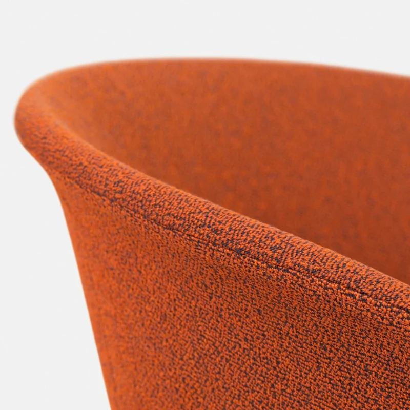 Fauteuil Canyon et piètement noir à roulettes Kendo - Hem