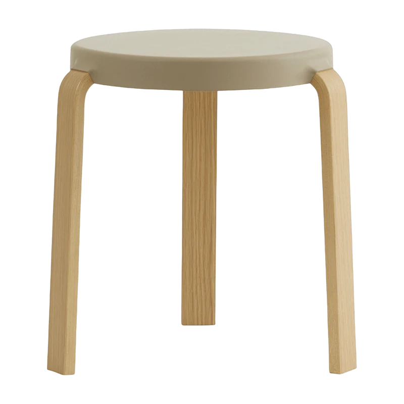 Tabouret en chêne beige TAP Sand - Normann Copenhagen