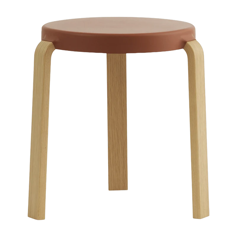 Tabouret en chêne marron TAP Caramel - Normann Copenhagen