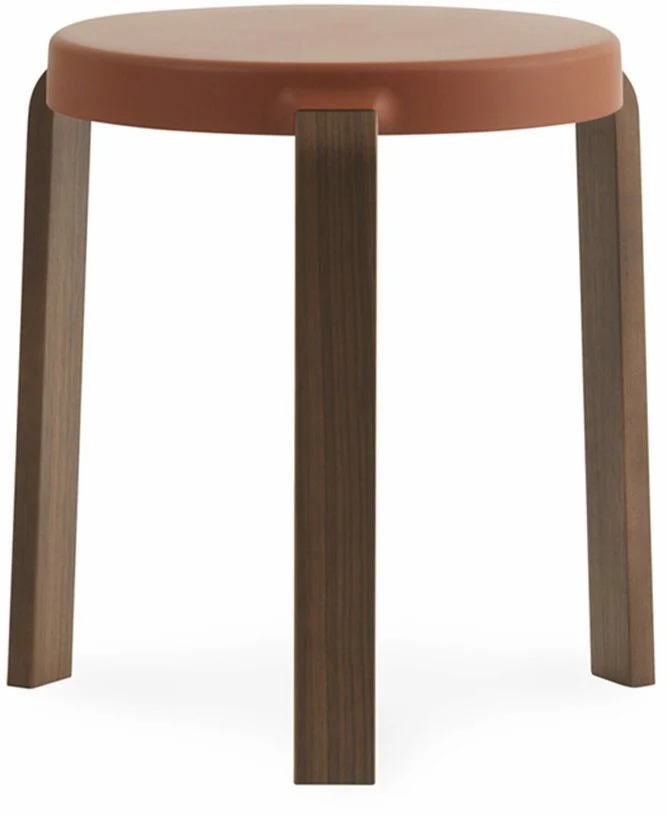 Tabouret en noyer marron TAP Caramel - Normann Copenhagen